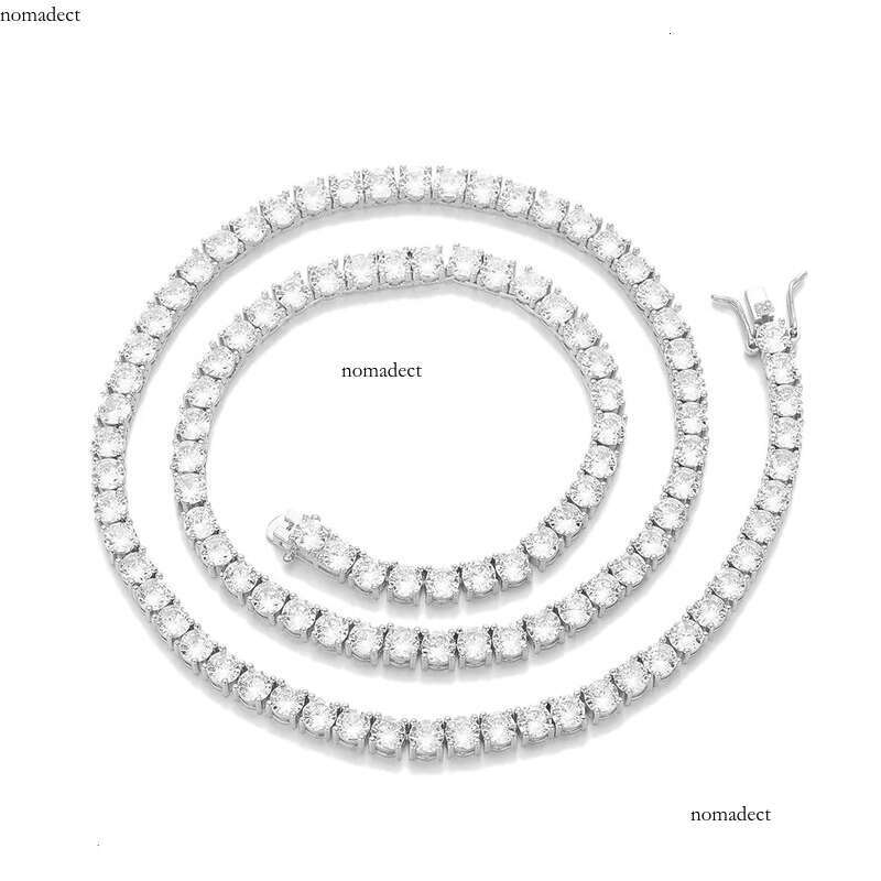 Zircon Tennis Chain Jewelry for Women Hip Hop Men's Accessories Necklace TennsChain 41