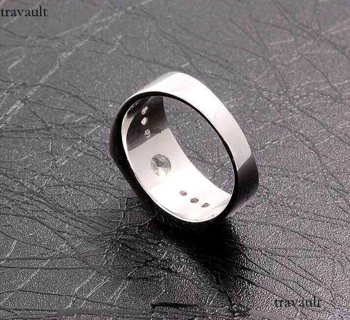 2018 New Arrival Sparkling Fashion Jewelry Sterling Sier Solitaire White Topaz CZ Dia Women Men Wedding Band Ring Gift