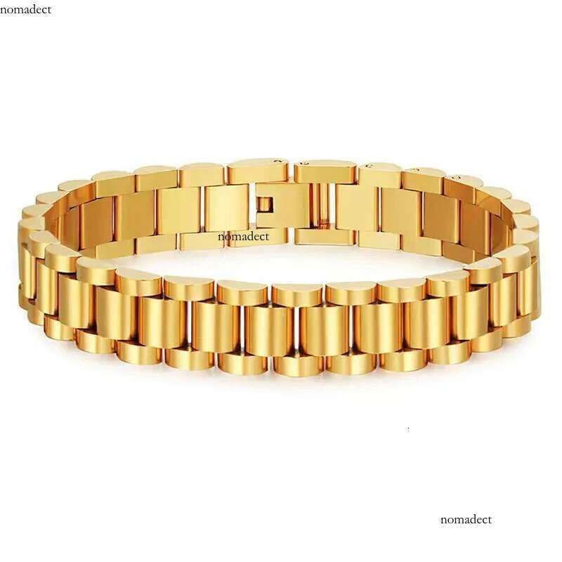 High end neutral new fashion stainless steel strap bracelet multifunctional non fading wristband jewelry 32