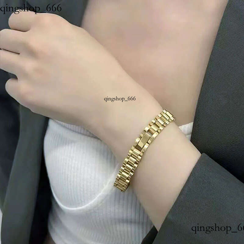 High end neutral new fashion stainless steel strap bracelet multifunctional non fading wristband jewelry 40