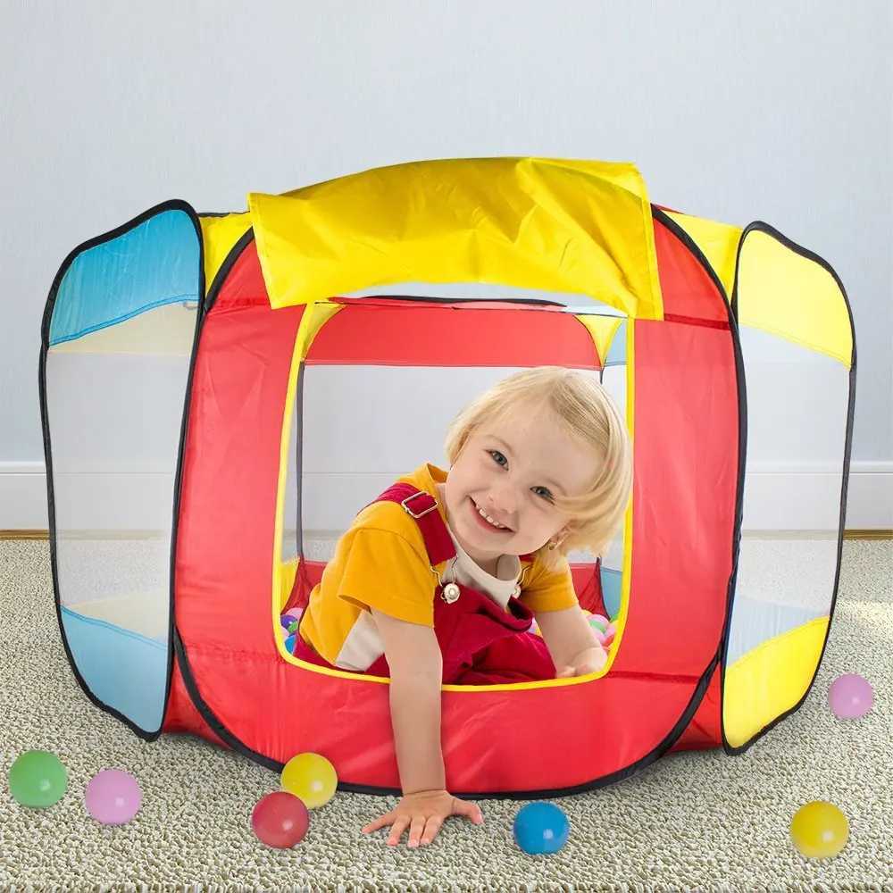 Outdoor Easy Folding Ocean Ball Pool Play Pen Game Tent Toy House Childrens Interactive Game Toys C250929