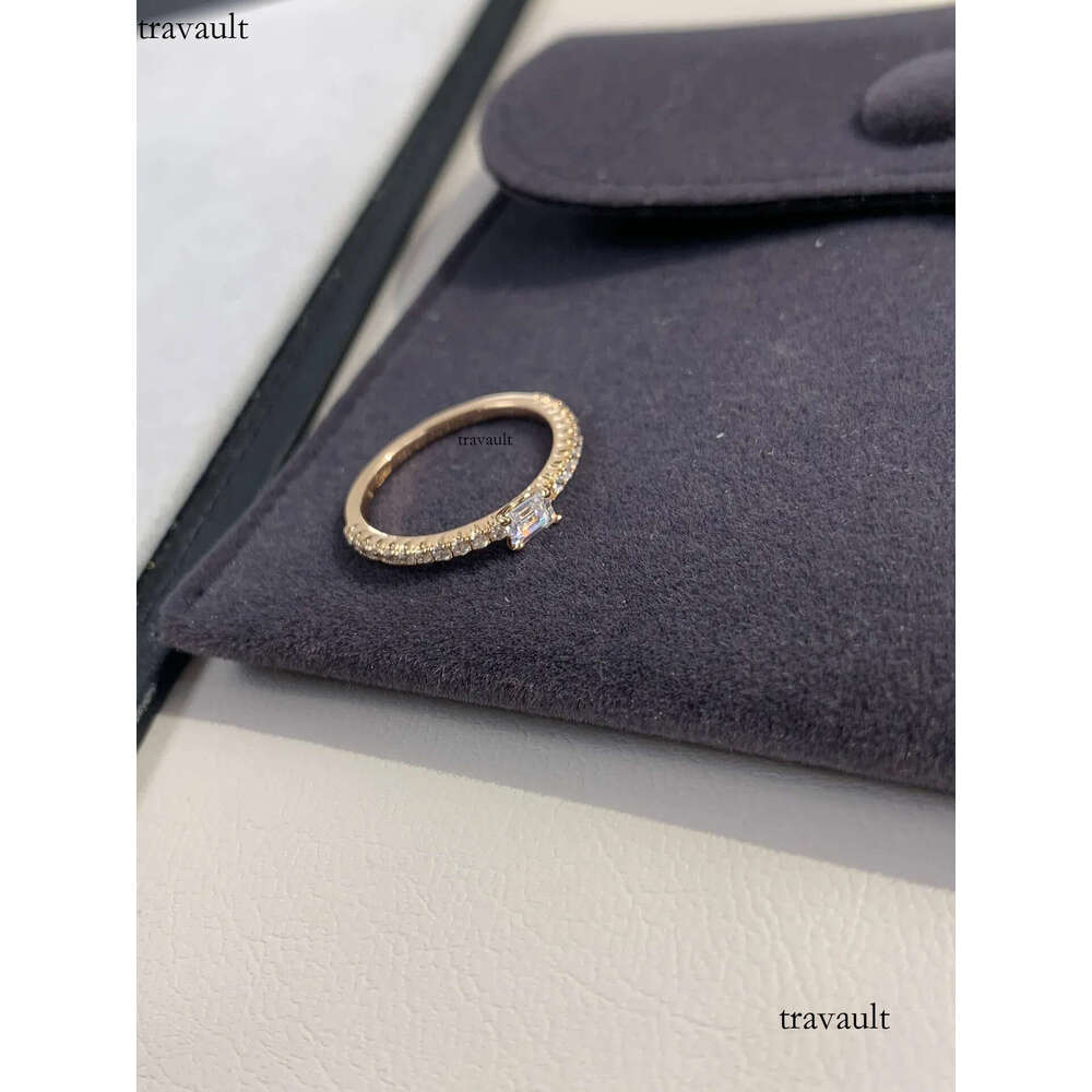 Love Eternity Micro Pave Moissanite Dia 100% Original sterling sier Wedding band Rings for Women Men Promise JewelryFashion Ring