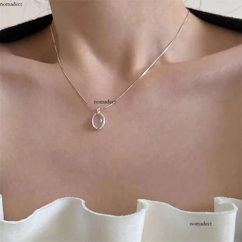 New fashion designer necklace for women, not fading, niche, high-end, light collarbone chain 52
