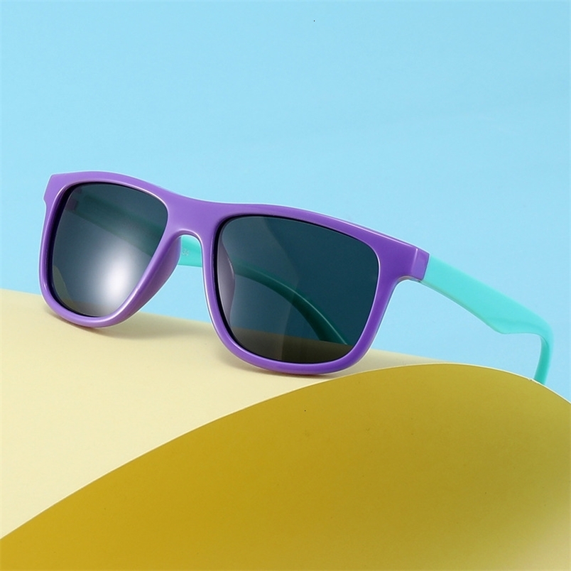 Sunglasses Children's Sun Glasses Polarized Lens Classic Sunglasses For Kids Babies Boy Girl Cute UV400 Protection Vintage Eyewear 8249 230710