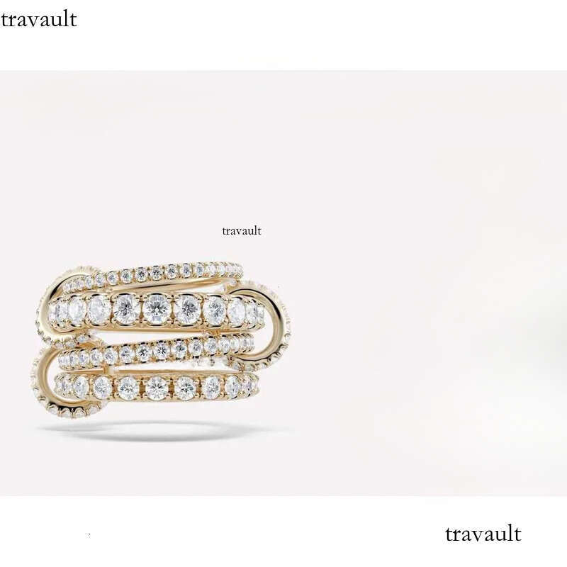 designer ring white Gold Alix Platinum Pave dia Ring By Spinelli Kilcollin Moda Operandi New in fine jewelry