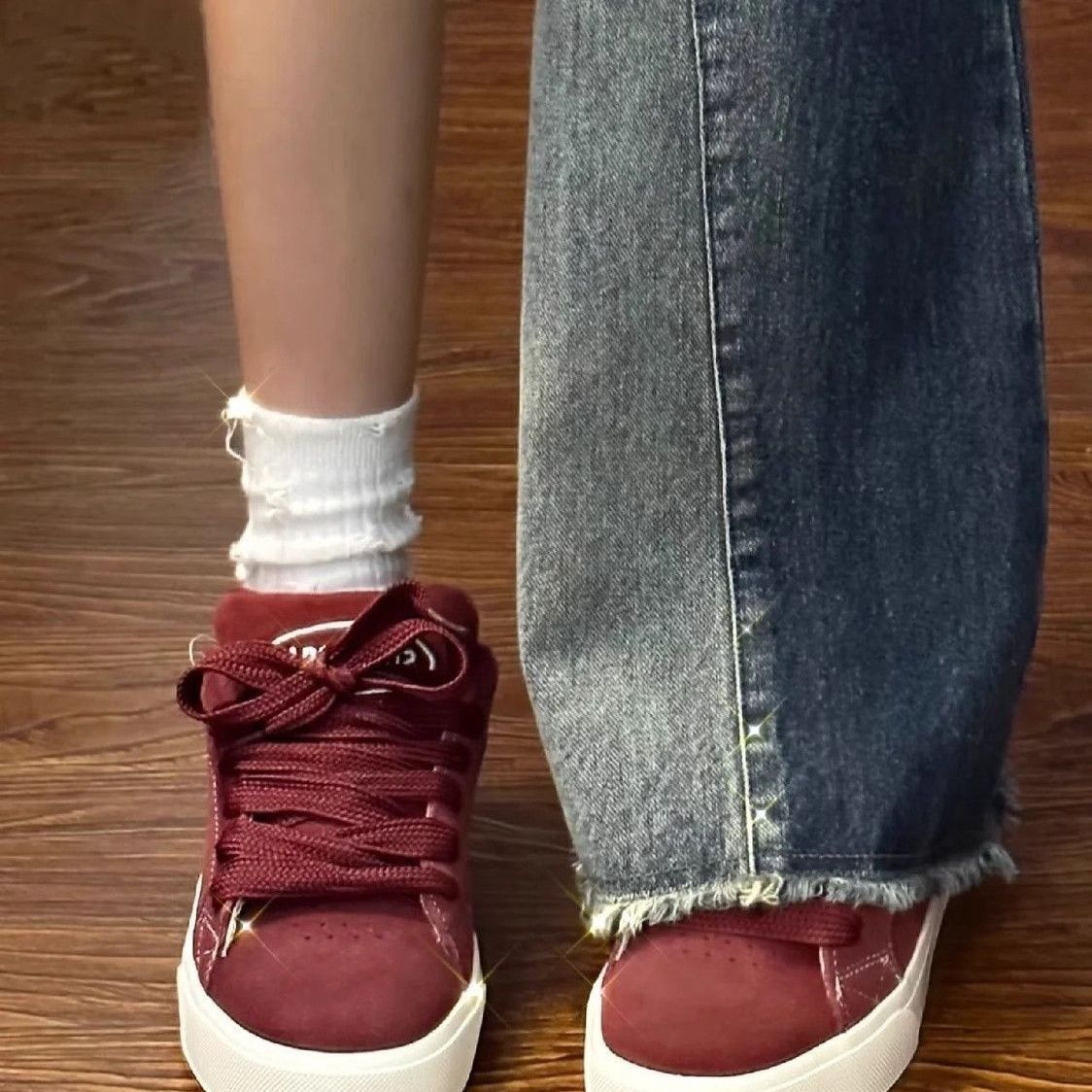 2025 Autumn/Winter New Campus Style Soft American Retro Suede Street Sports Shoes Women's Low cut Casual Shoes Designer Shoes