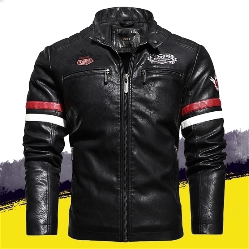 Pu Leather Jacket M… - image