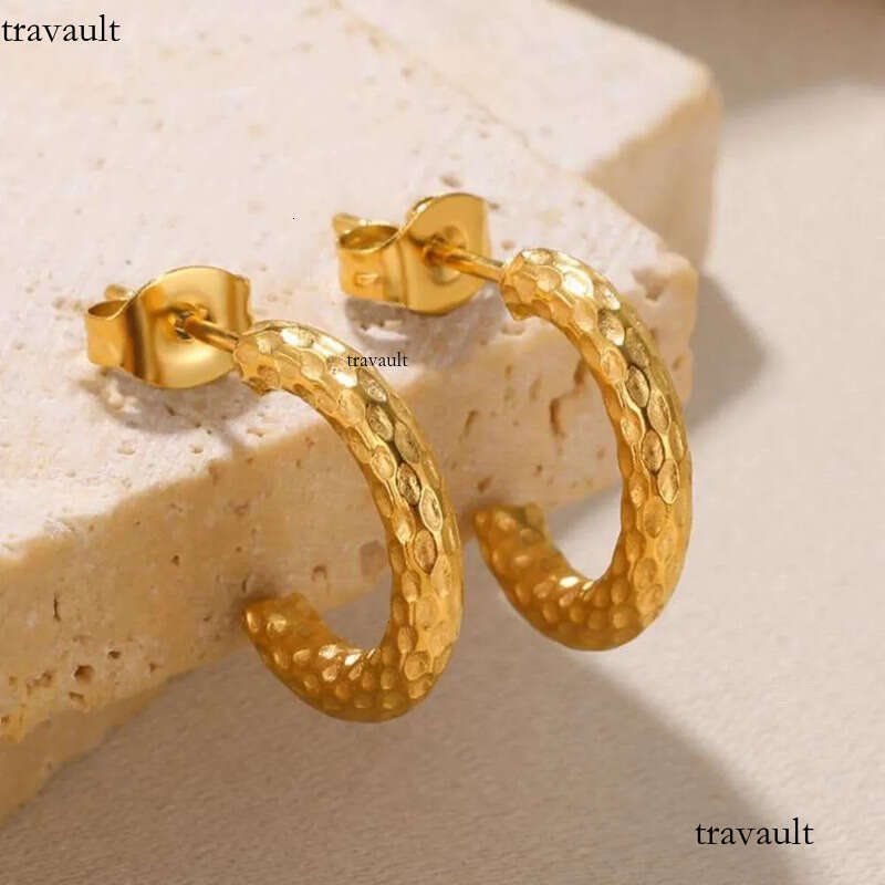 AA Stud Earrings Stainless Steel Water Drop Ear Piercing For Women Delicacy Fashion Ears Jewelry Gift Tendency Free Delivery 2024 so z240624