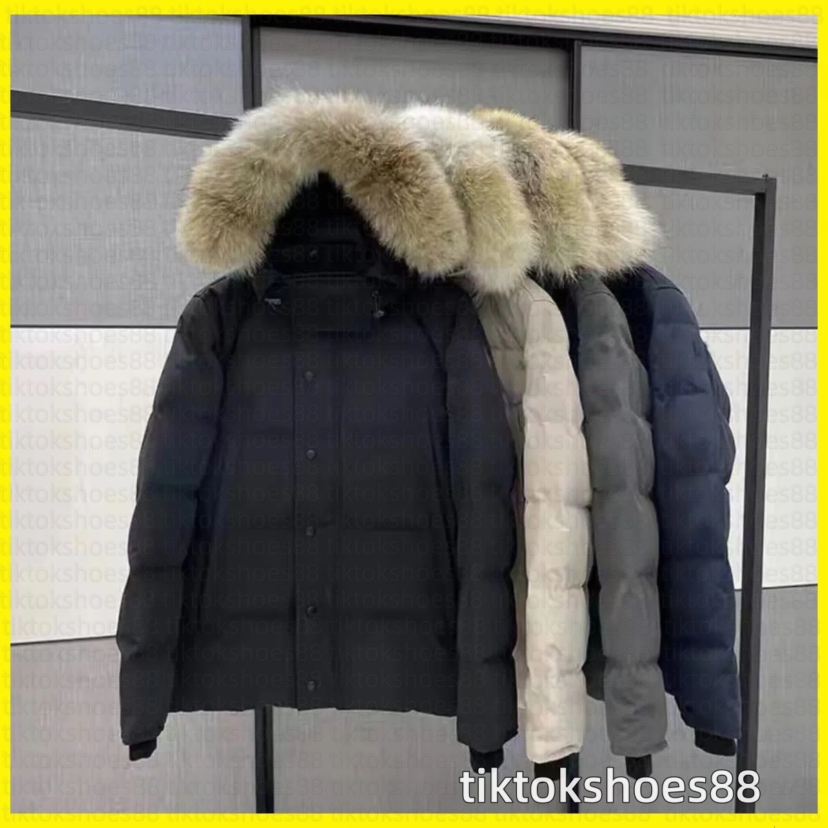Designer Down Puffer Jacket Fashion Thick Coat Canadian Down Jacket Classic Keep Warm Jackets Brand Jacket High Quality Winter Sports Outerwear Parkas size XS-3ML