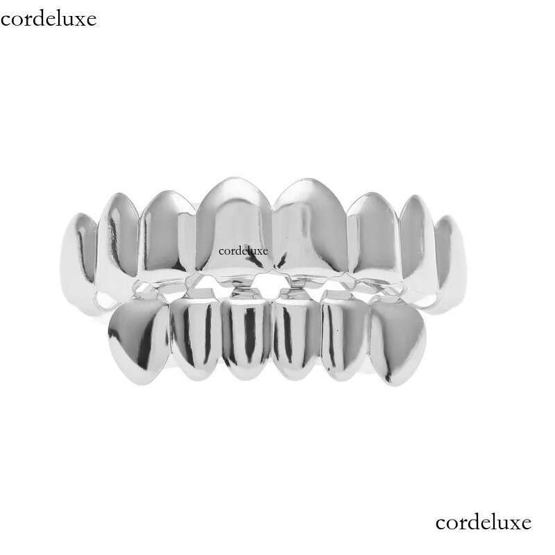 Moissanite Gold Plated Hip Hop Grillz Top And Bottom Grills For Mouth Teeth 2 EXTRA Molding Bars Every Style 32
