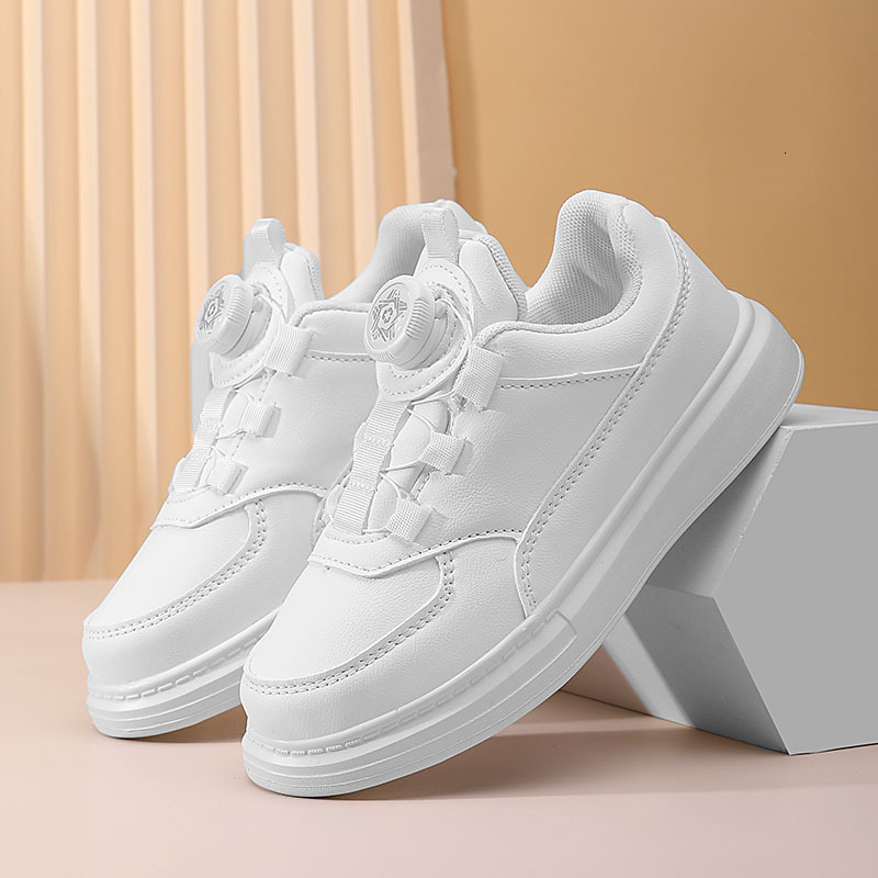 Children's White Sports Shoes Leather Shoes Designer Shoes New Breathable Mesh Board Shoes Designer Autumn New Luxury Shoes Men's And Women&