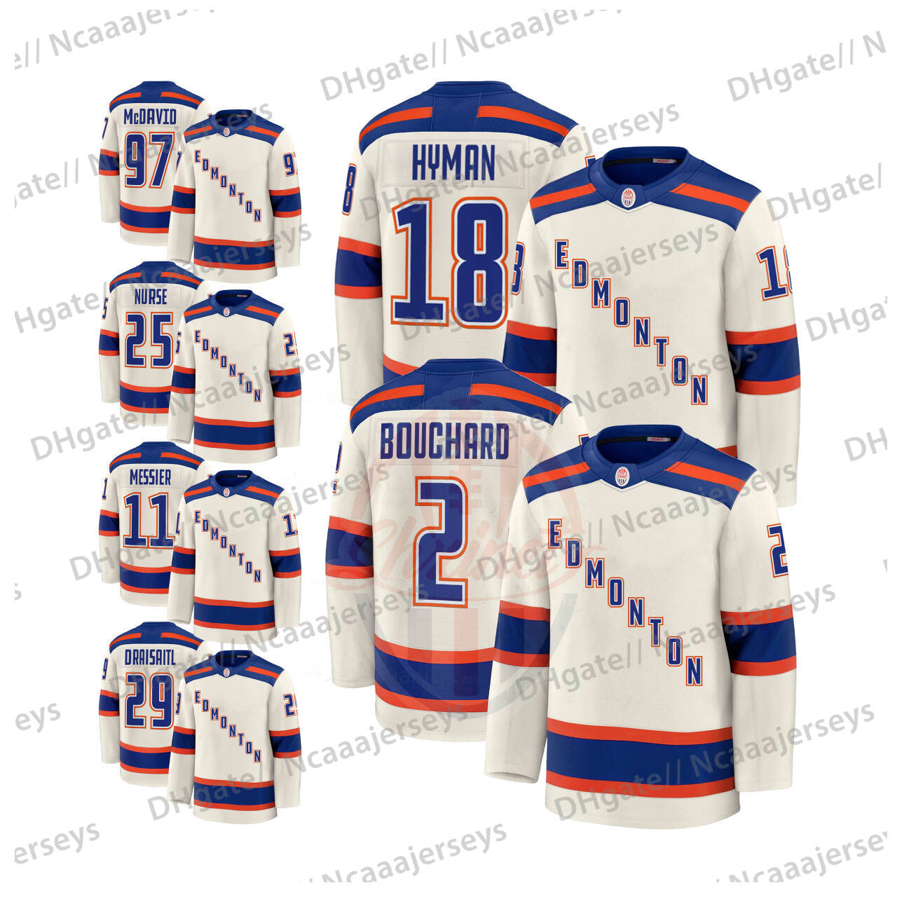 97 Conor McDavid 2025-26 Third Country Jersey Zach Hyman Nugent-Hopkin Leon Draisaitl Vasily Podkolzin Walman Kane Henrique Bouchard Perry Edmonton Nu