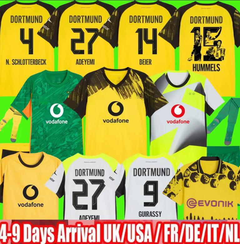 2025 26 Dortmund three-legged jersey 25 26 BVBs jersey HALLER 4th Sabitzer Football Jersey Club World Cup Jersey MOUKOKO Men's and 1111