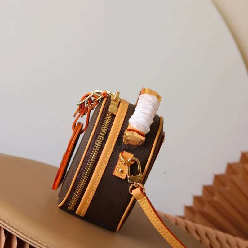 Designer Crossbody Genuine leather Shoulder 13CM Round Delicate knockoff Women Bag