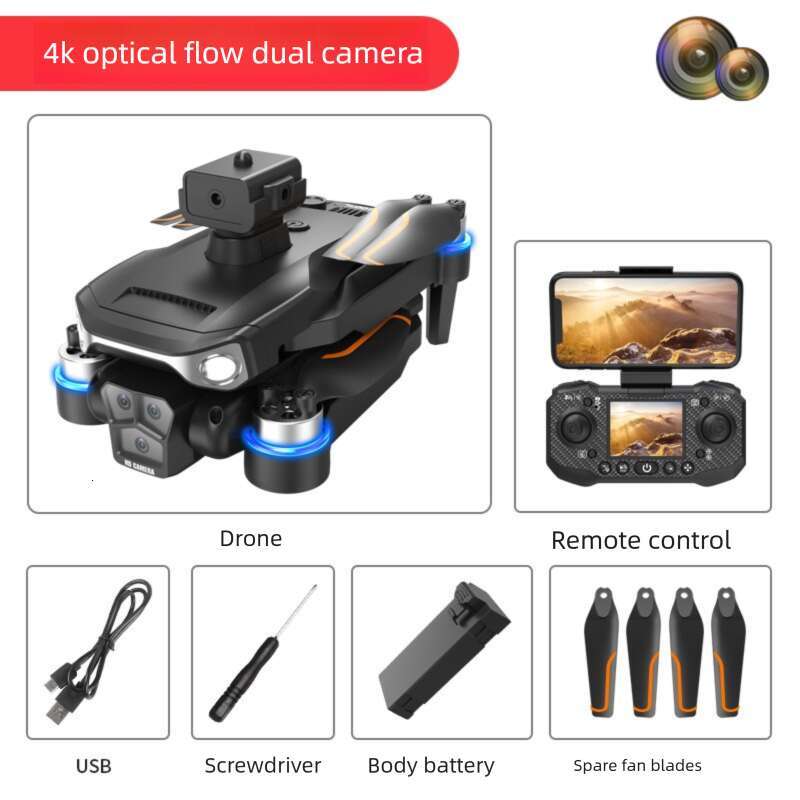 LF Drone Screen Brushless Optical Flow Positioning Quadcopter Long Endurance Remote Control Aircraft Toy