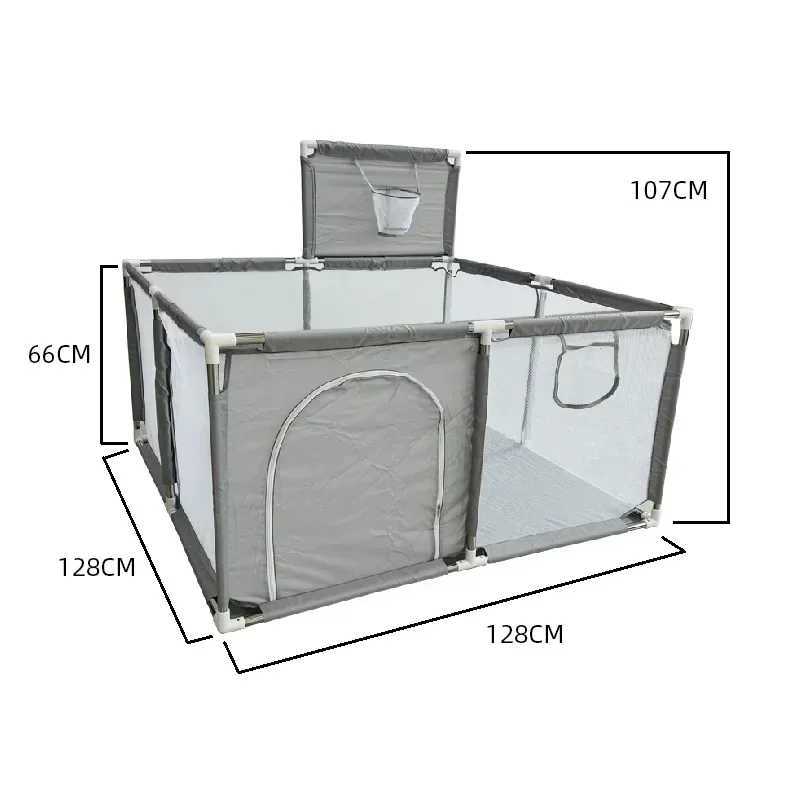 Square Baby Playpen Toddler baby games park Infant Activity Barriers Playground Kid Ball Pit Playpen Baby corralito Safety Fence C250929