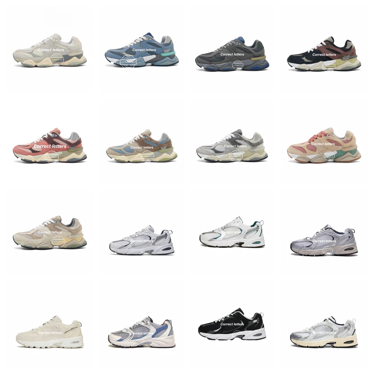 Designer Balaaance Shoes 9060 Outdoor Casual Walk Sports Running Shoes Breathable Mesh Unisex Zapatos Trainers Leisure 530 Black, gray, beige Sneakers size 36-45 043