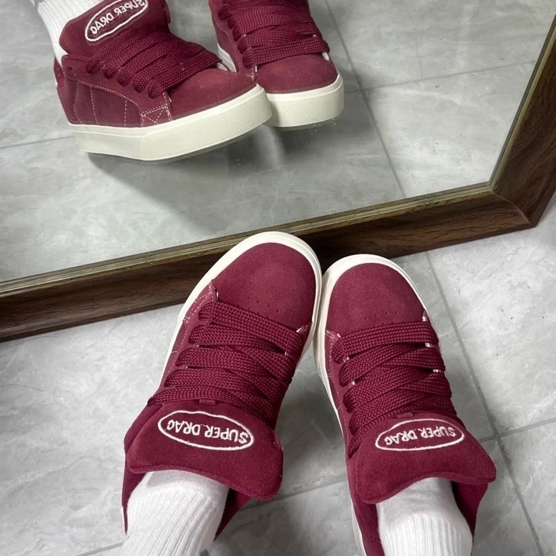 2025 Autumn/Winter New Campus Style Soft American Retro Suede Street Sports Shoes Women's Low cut Casual Shoes Designer Shoes