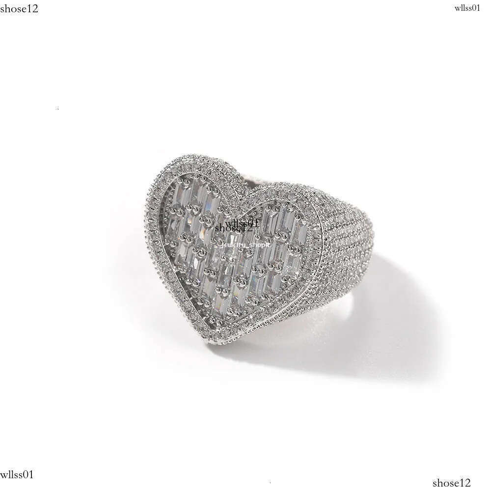 moissanite men's dia passed GRA Dia test sier gold engagement six claw mosanite women's ring gift with box and certificate