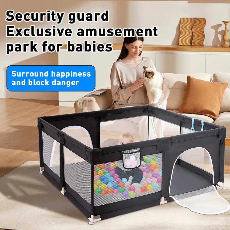 Baby Playpen for Children Play Area Baby Playground 6 Month6 Years Old Kids Ball Pit Playpen Indoor Baby Safety Fence C250929