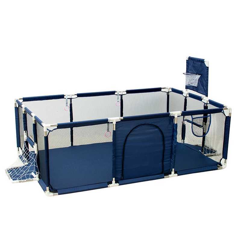 IMBABY Baby Playpens With Basketball Frame corralito for Babies Indoor Baby Playground Multifunctional Playpen for Children C250929