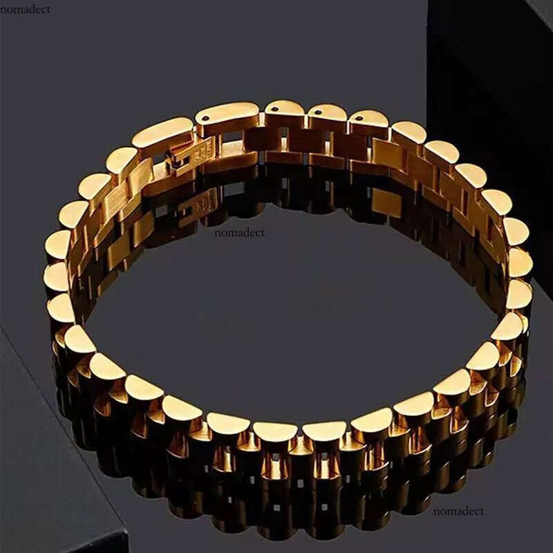 High end neutral new fashion stainless steel strap bracelet multifunctional non fading wristband jewelry 32