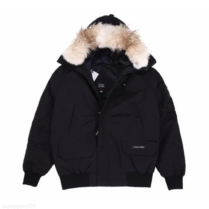 Canada Jacket Goosecoats Canadian Zipper Coat White Duck Down Jacket Winter Warmbody Outwear Parka Coat Badge Tops Jackets Down Jackets Homme Outdoor Winter