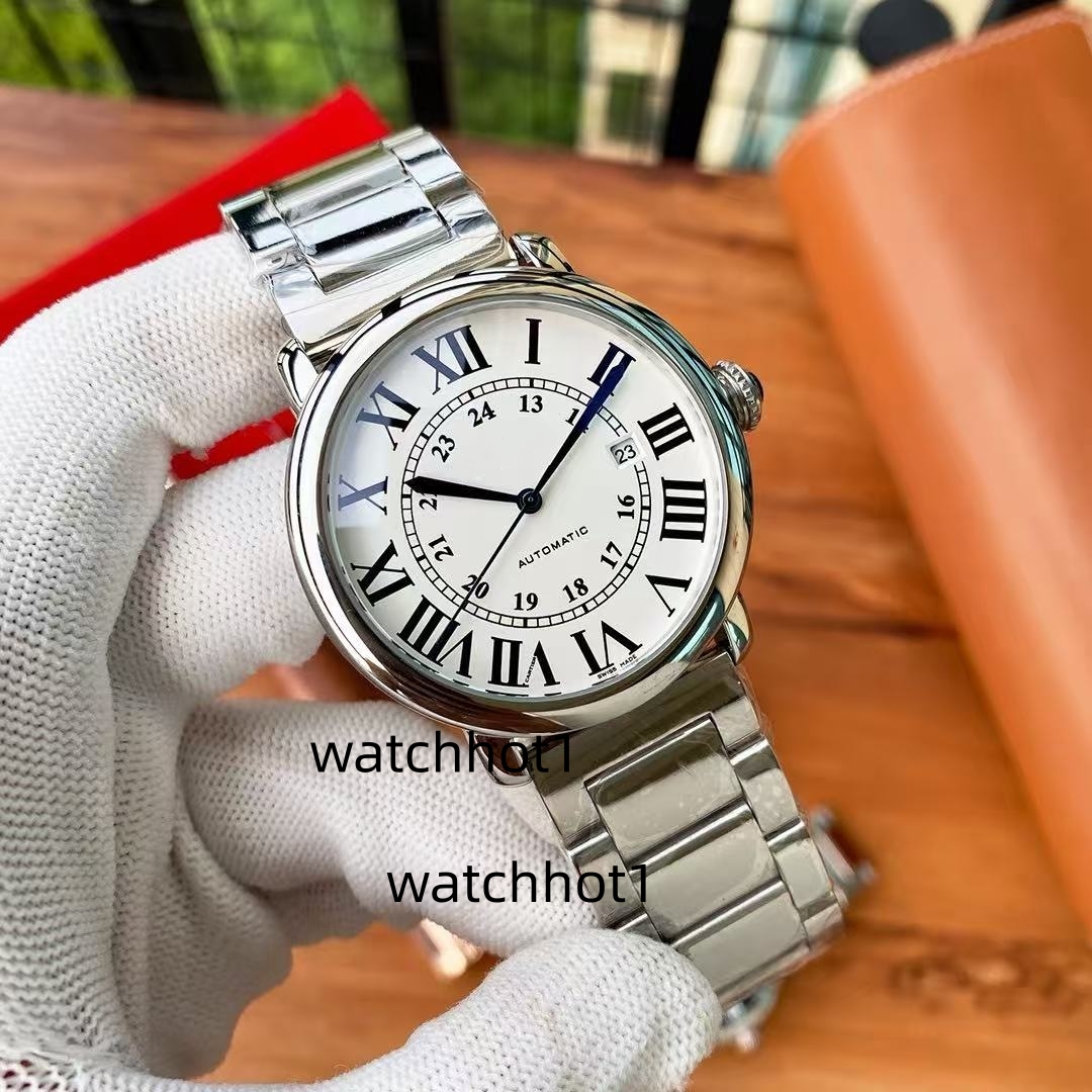 Watch designer 904L steel mechanical automatic mechanical watch, 40mm waterproof watch, Christmas gift