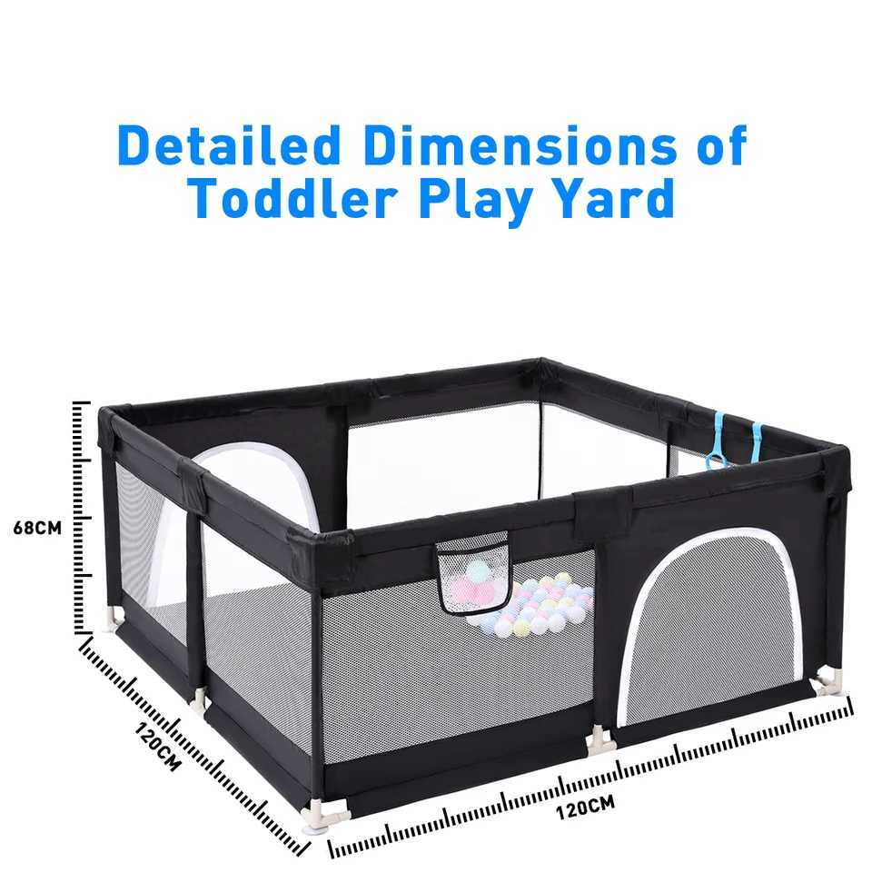 Baby Playpen for Children Play Area Baby Playground 6 Month6 Years Old Kids Ball Pit Playpen Indoor Baby Safety Fence C250929