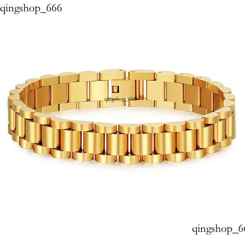 High end neutral new fashion stainless steel strap bracelet multifunctional non fading wristband jewelry 40