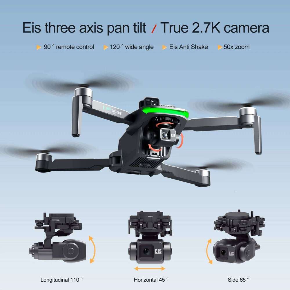 2025 S155 Pro Max Drone 5G GPS Professional 8K HD Aerial Photography 3-Aixs-Gimbal Load 500G No/360 Obstacle Avoidance Quadrotor Dron