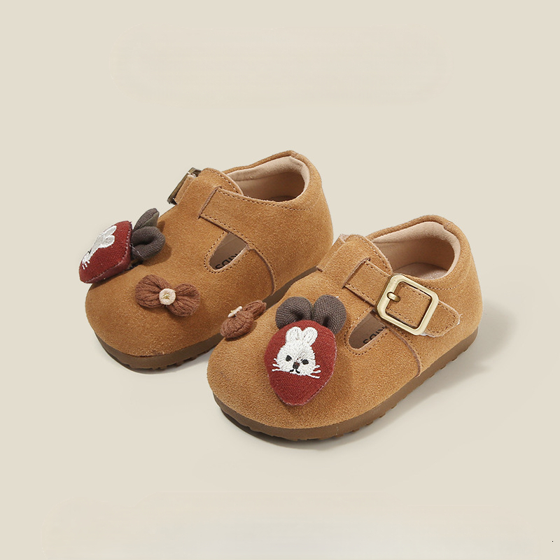 New Cartoon Cute Little Leather Shoes Designer Baby Soft Soled Children's Shoes Designer Shoes Autumn New Luxury Shoes Men's And Women'