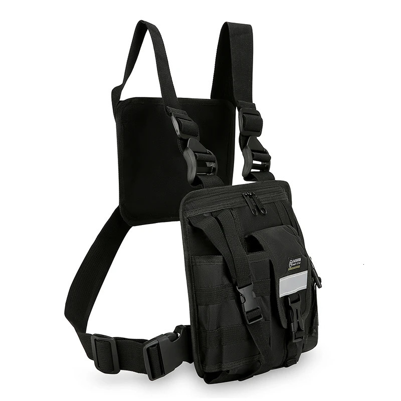 Sports chest bag for men and women front chest bag running vest bag storage space suitable for fitness running and cycling 250926