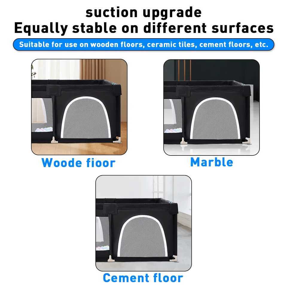 Baby Playpen for Children Play Area Baby Playground 6 Month6 Years Old Kids Ball Pit Playpen Indoor Baby Safety Fence C250929