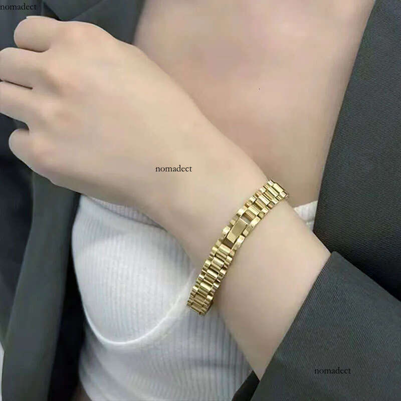 High end neutral new fashion stainless steel strap bracelet multifunctional non fading wristband jewelry 32