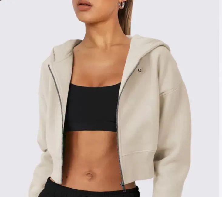 Chic Woman's Exercise Top Warm Fleecey Long-Sleeved Layered Cardigan Ideal For Active Lifestyles Woolen Knitted Pullover for Women Comfortable Winter Sports Outfit