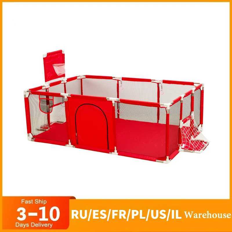 Baby Playpens Indoor Baby Safety Barriers Large Size Baby Playpen Infant Safe Crawling Area Children Home Playground Park Fence C250929