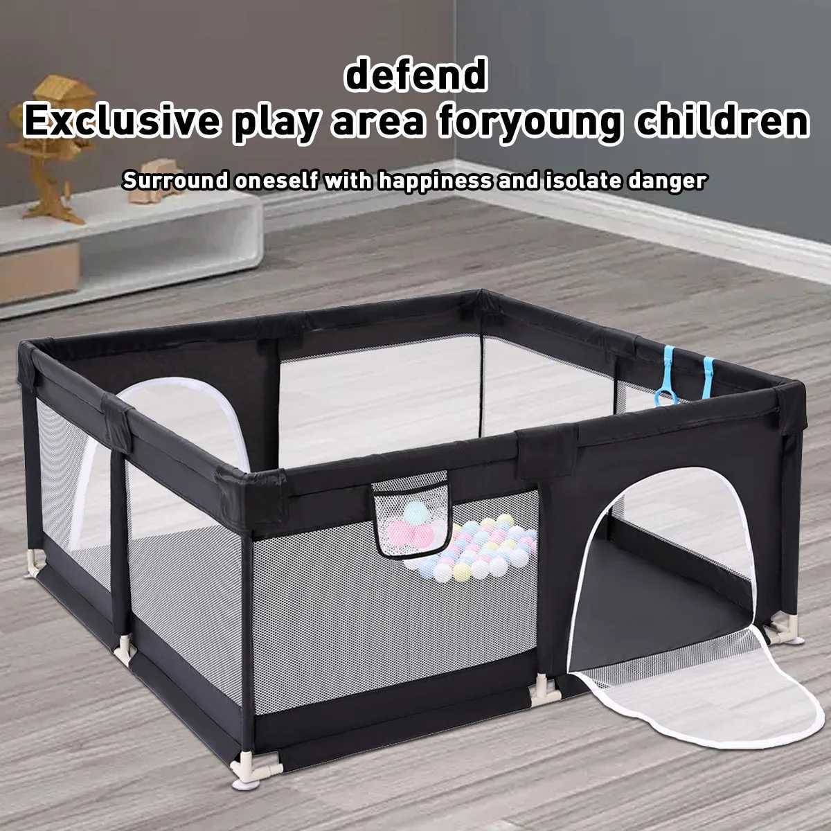 Baby Playpens Indoor Baby Corralitos Safety Barriers For Kids Baby Activity Gym Large Parks For Baby Groundbox Fence C250929