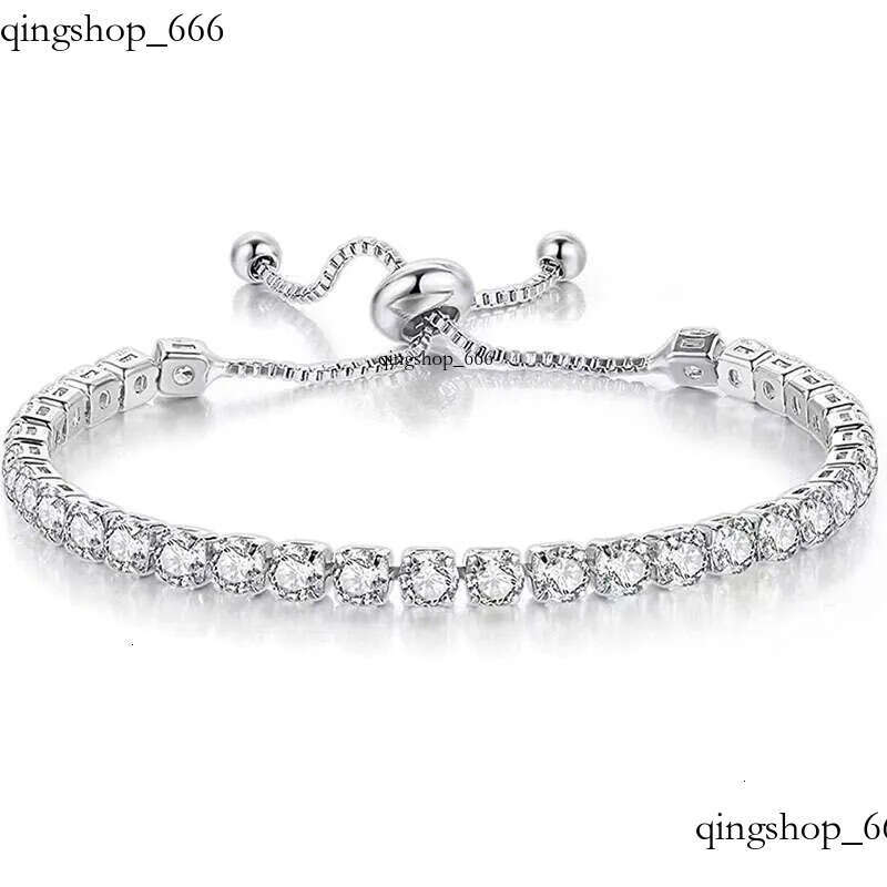 Fashionable zircon for women, niche minimalist crystal high-end bracelet accessory designer jewelry 40