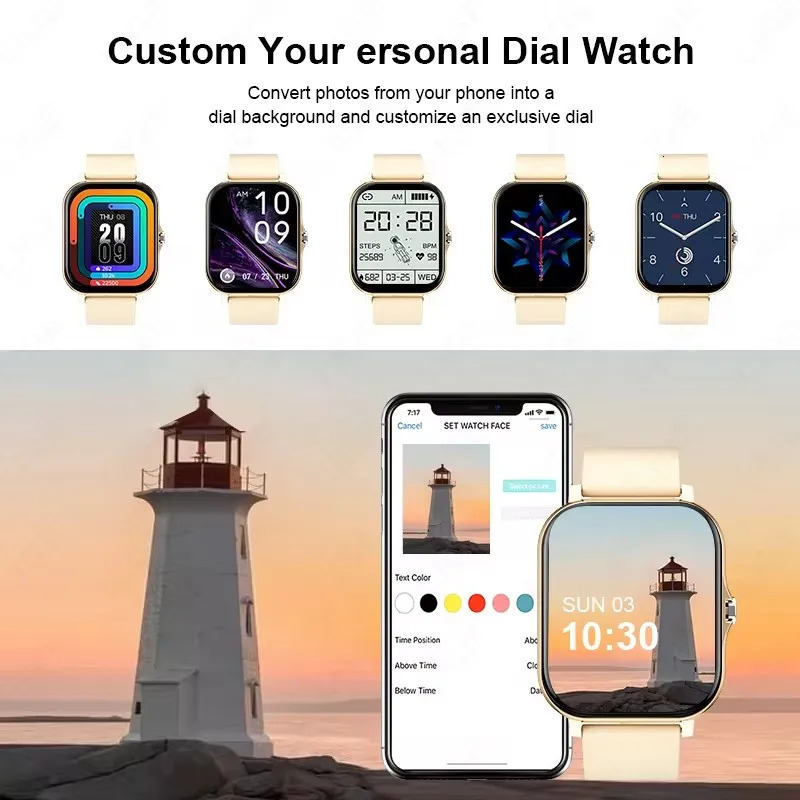 MIJIA 2025 Smart Watch Bluetooth Call Music Heart Rate Blood Pressure Monitor Smartwatch for Women Men Holiday Gifts 250928