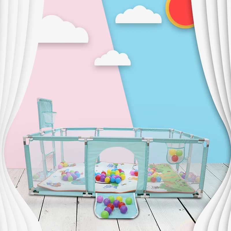 IMBABY Kids Furniture Playpen for Children Solid Color Safety Barriers Infant Playground Toddler Game Park Newborn Fashion Fence C250929