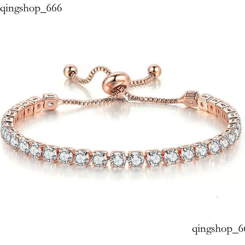 Fashionable zircon for women, niche minimalist crystal high-end bracelet accessory designer jewelry 40