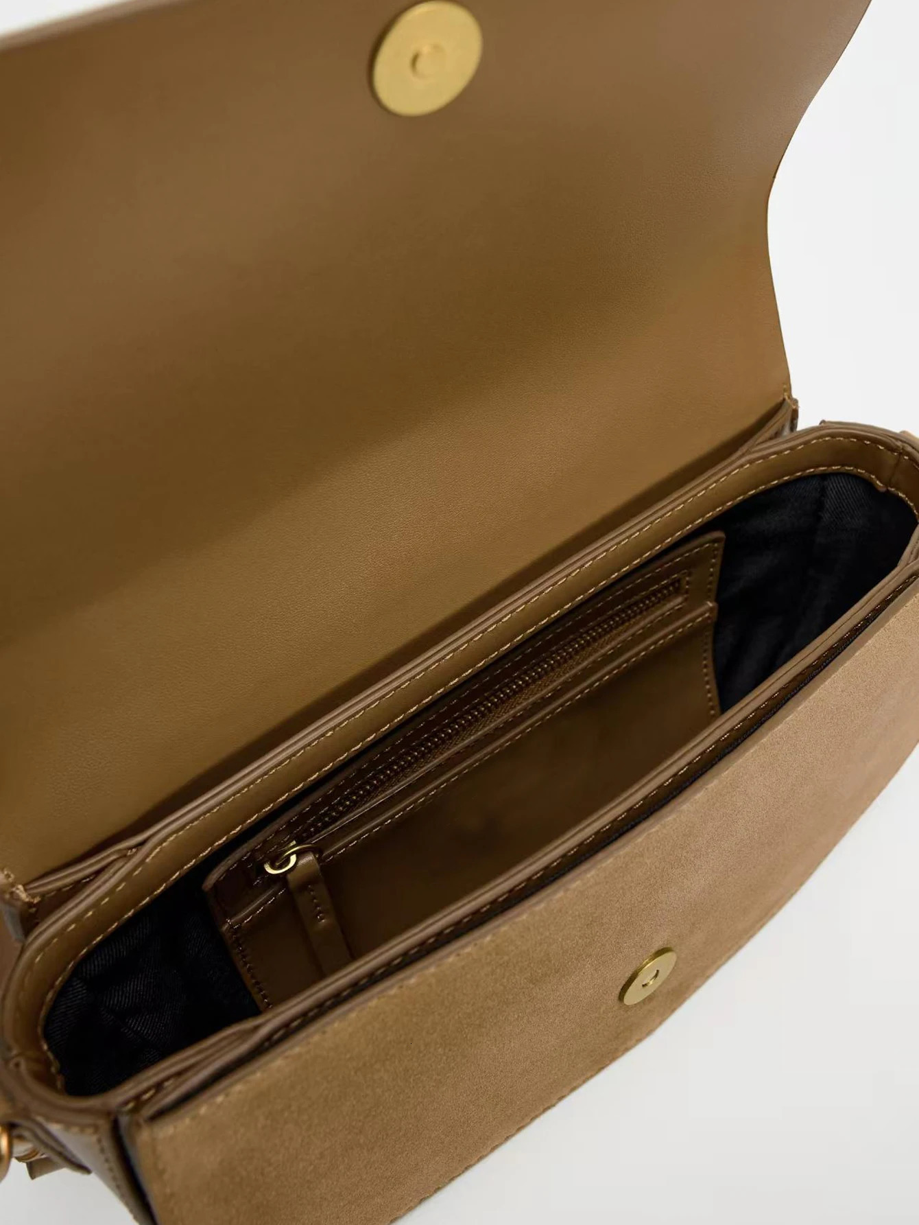 Fashionable Casual Retro Solid Color Large Capacity Adjustable Shoulder Strap MultiFunctional Crossbody Bag Suitable For P 251010