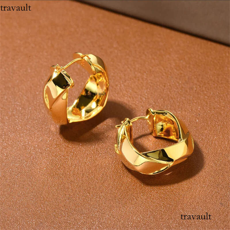 French Fashion Commuter Woven Wrapped Earrings for Women S Sier Needle Ear Buckles Simple High end Banquet Charme