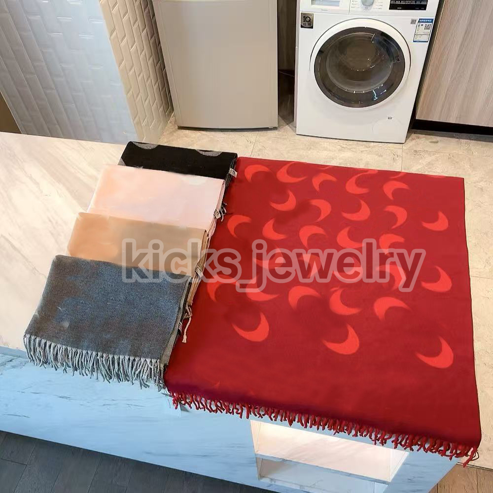 Designer Scarf Classic Winter Scarf Classic Scarf Shawl Decorative Fashion Classic Women Faux Cashmere Wool Long Shawl Neck Scarf Warm Shawl with Box