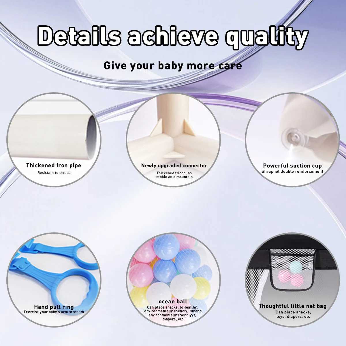 Baby Playpens Indoor Baby Corralitos Safety Barriers For Kids Baby Activity Gym Large Parks For Baby Groundbox Fence C250929