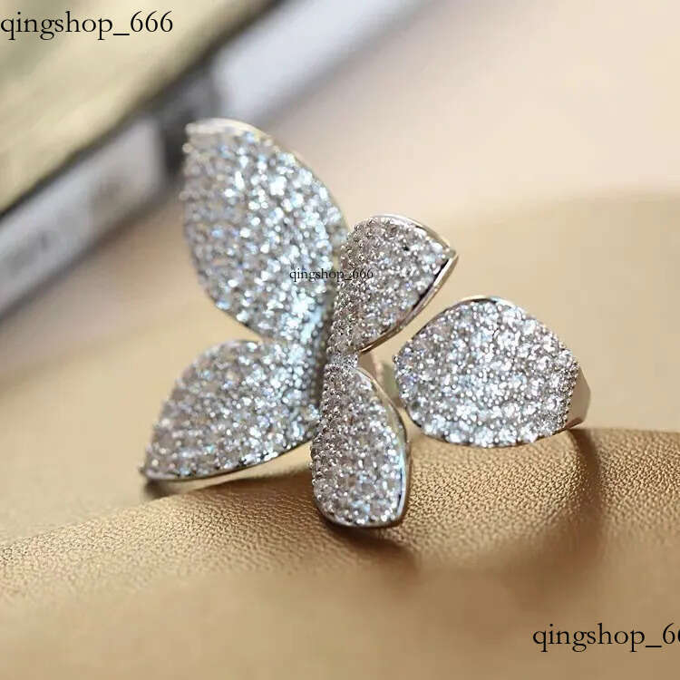 Ins Top Sell Wedding Sets Elegant Jewelry Sterling Sier Pave White Sapphire CZ Dia Gemstones Party Women Stud Earring Open Adjustable Ring ce