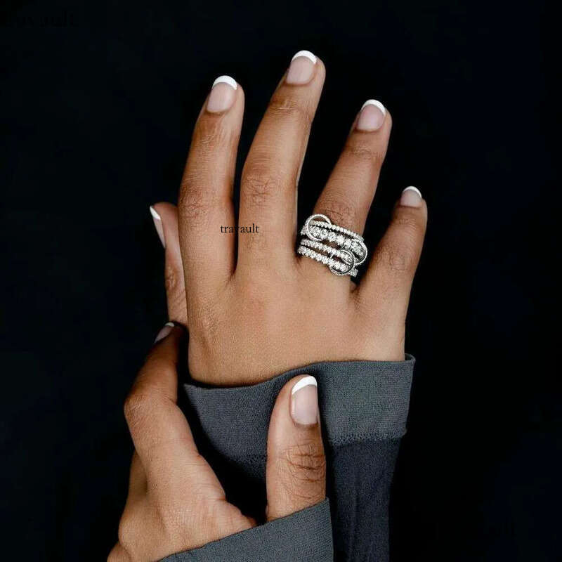 designer ring white Gold Alix Platinum Pave dia Ring By Spinelli Kilcollin Moda Operandi New in fine jewelry