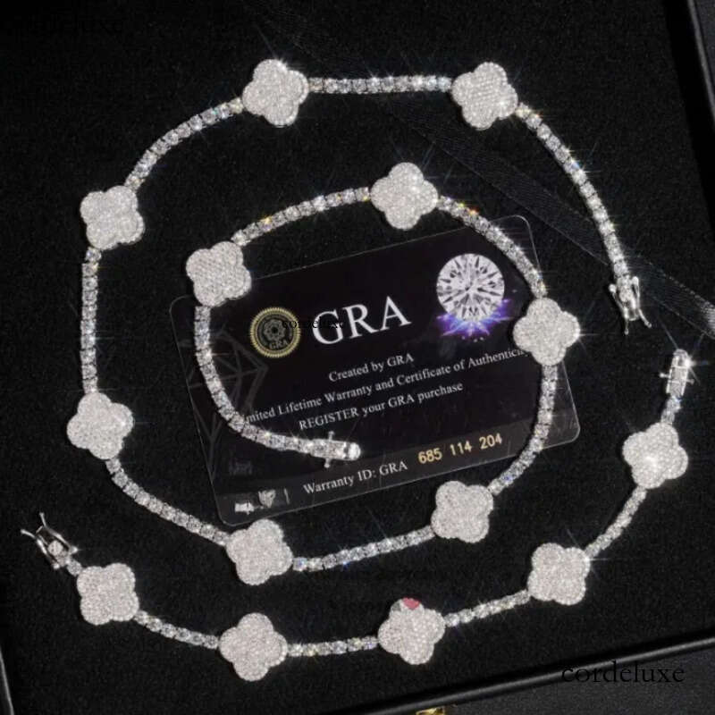 Fashion women design sier VVS Moissanite dia Ice out tennis bracelet fashion's new arrival fb