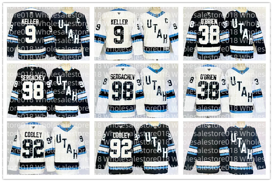 Utah Men MAMMOTH Clayton Keller Mikhail Sergachev Liam O'Brien Logan Cooley Stitched Hockey Jersey